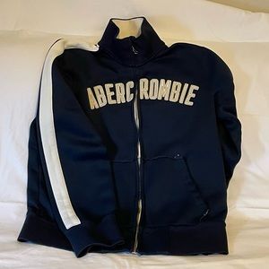Abercrombie & Fitch Navy fleece jacket